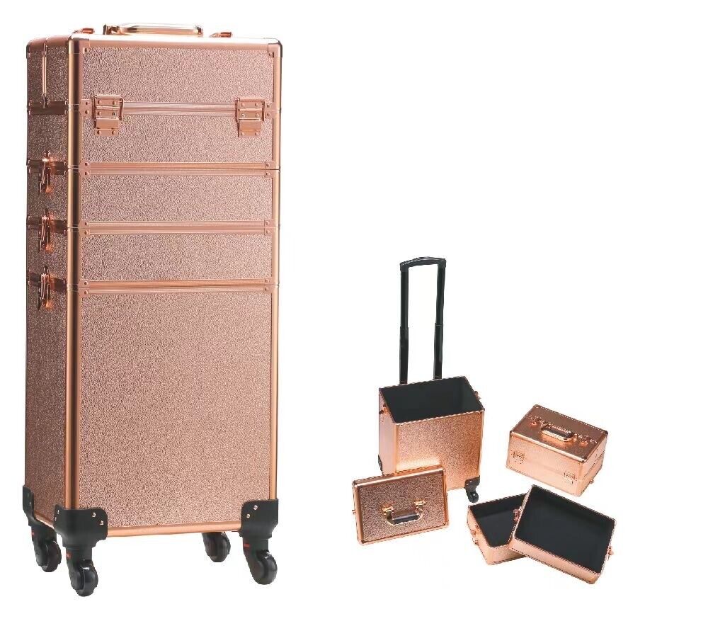 Mobile Makeup Trolley Nail Technician Organizer Hairdressing Beauty Cases UK