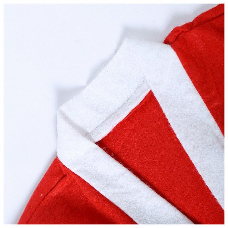 Santa Claus Costume Suit Adult Father Christmas Fancy Dress Men's Xmas Outfit