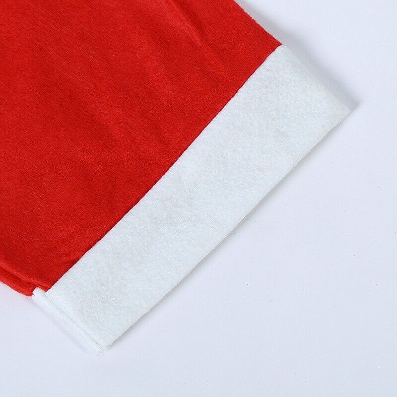 Santa Claus Costume Suit Adult Father Christmas Fancy Dress Men's Xmas Outfit