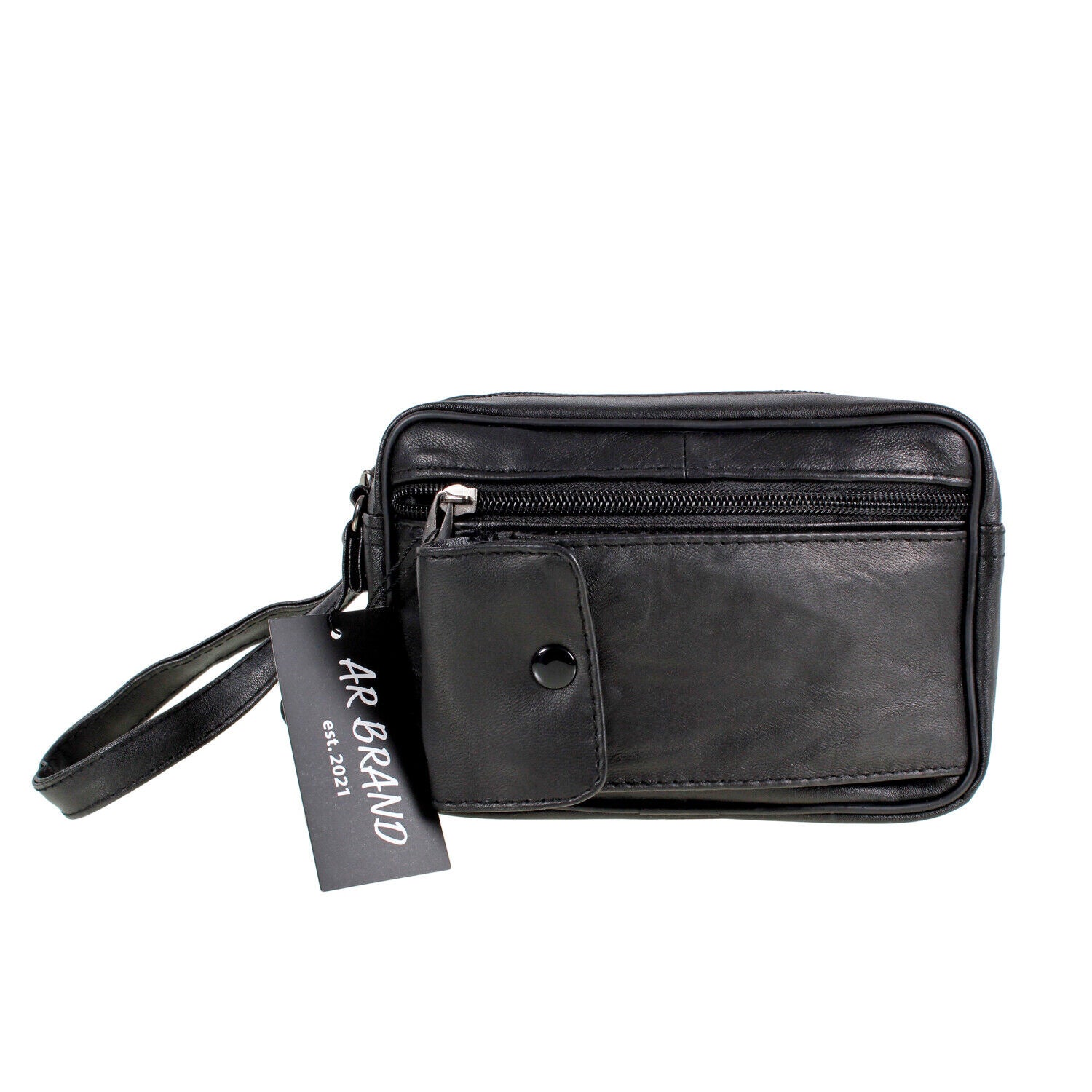 Mens Travel Washbag - toiletry bag, washbag, Real Leather UK SELLER