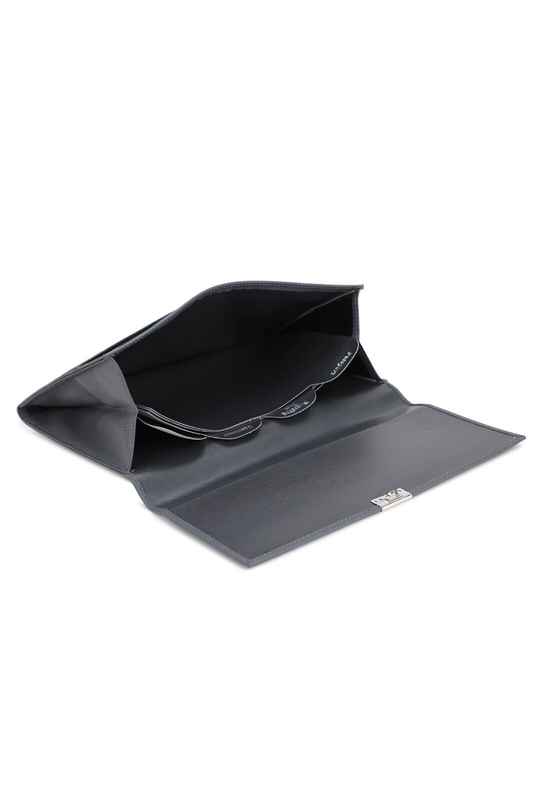 Leather TRAVEL Document WALLET ORGANISER with lock for Passport A4 PAPER SIZE