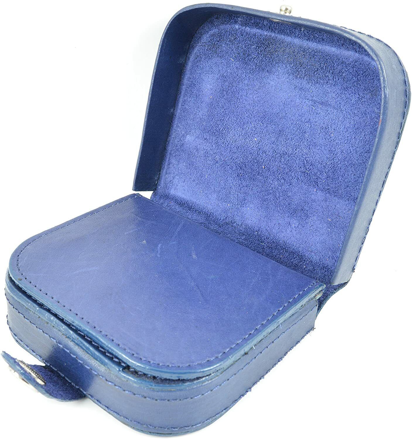 Mens Ladies High Quality Real Leather Coin Pouch Tray Wallet Notes Purse Change