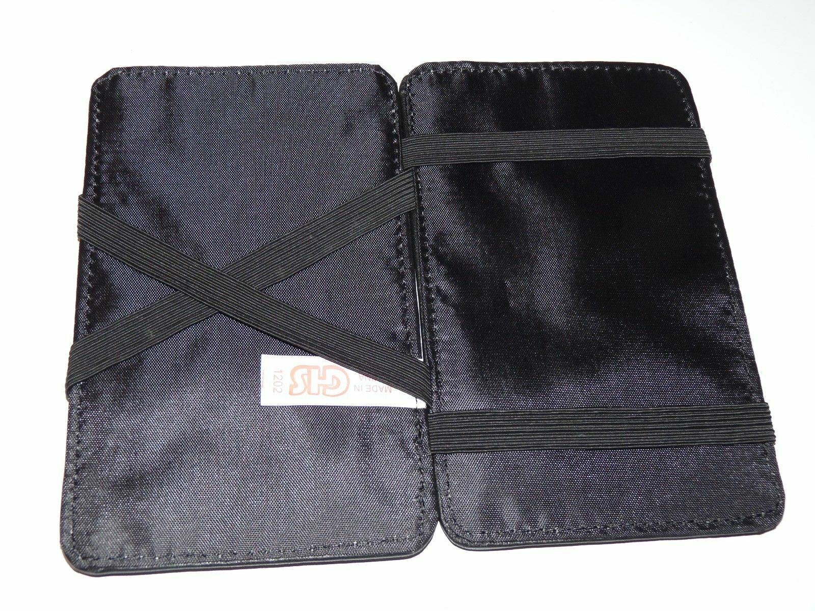 Magic wallet milkman taxi bus money trader puzzle wallet strong Burgundy