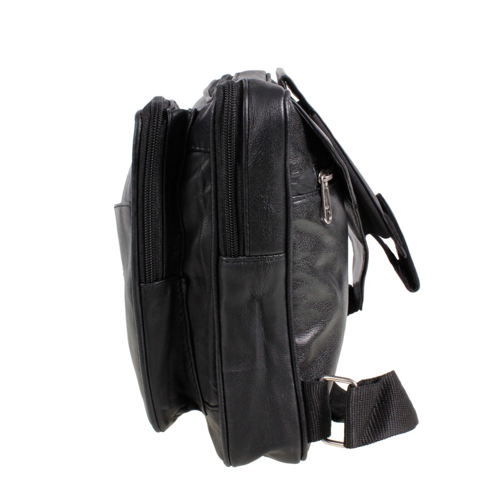 MENS REAL LEATHER TRAVEL SHOULDER MAN BAG CROSS BODY MESSENGER