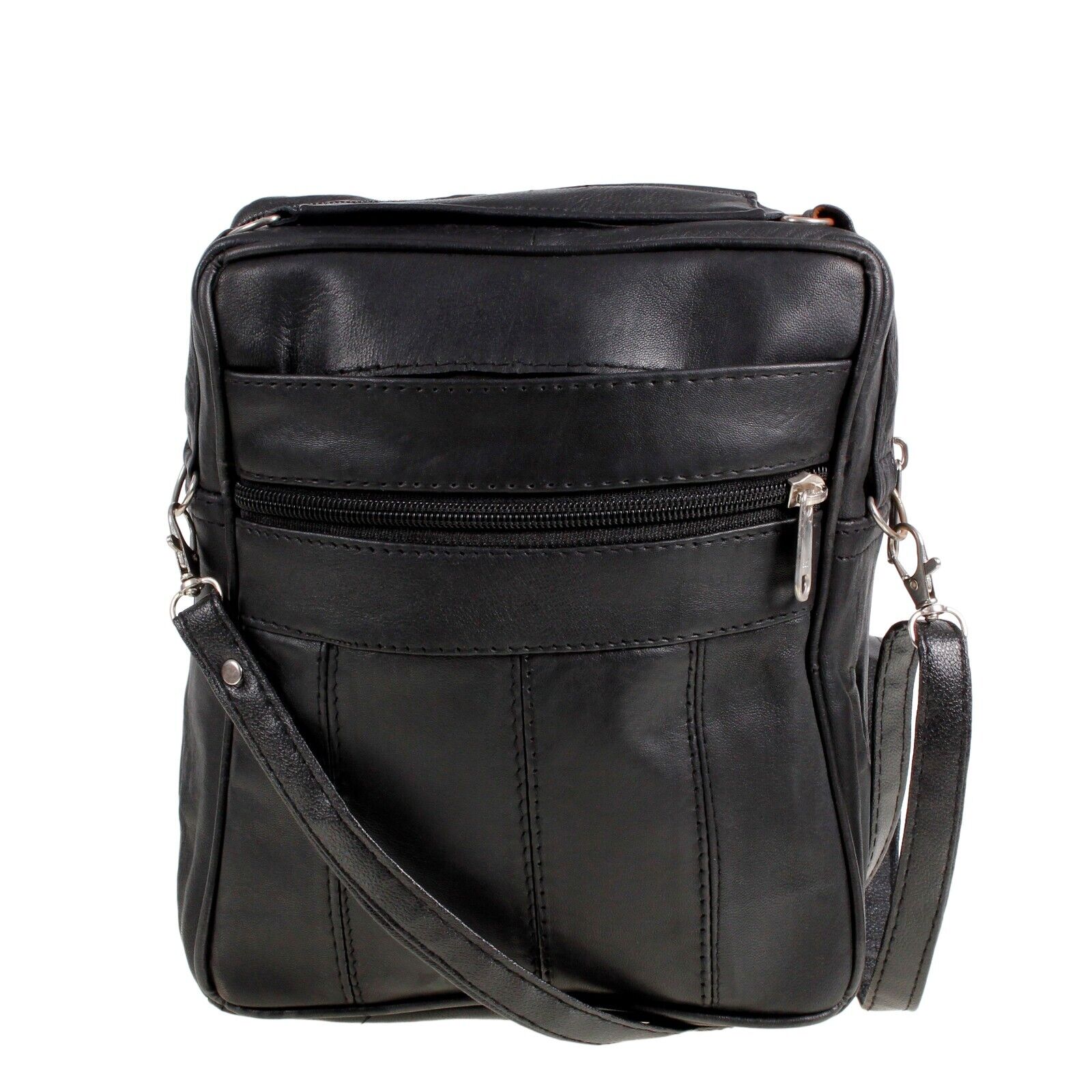 MENS REAL LEATHER TRAVEL SHOULDER MAN BAG CROSS BODY MESSENGER