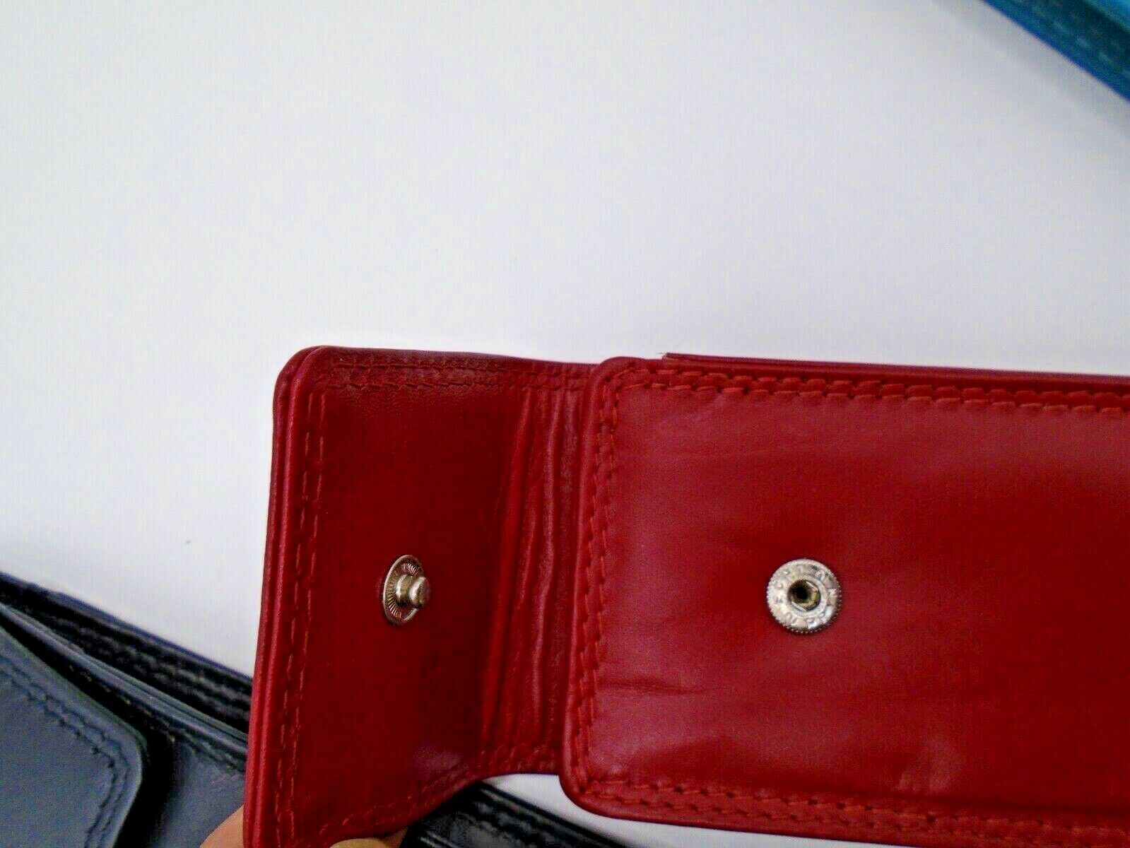 Real LEATHER SLIM GLASSES CASE spec reading sun sleeve pouch Gents Ladies Women