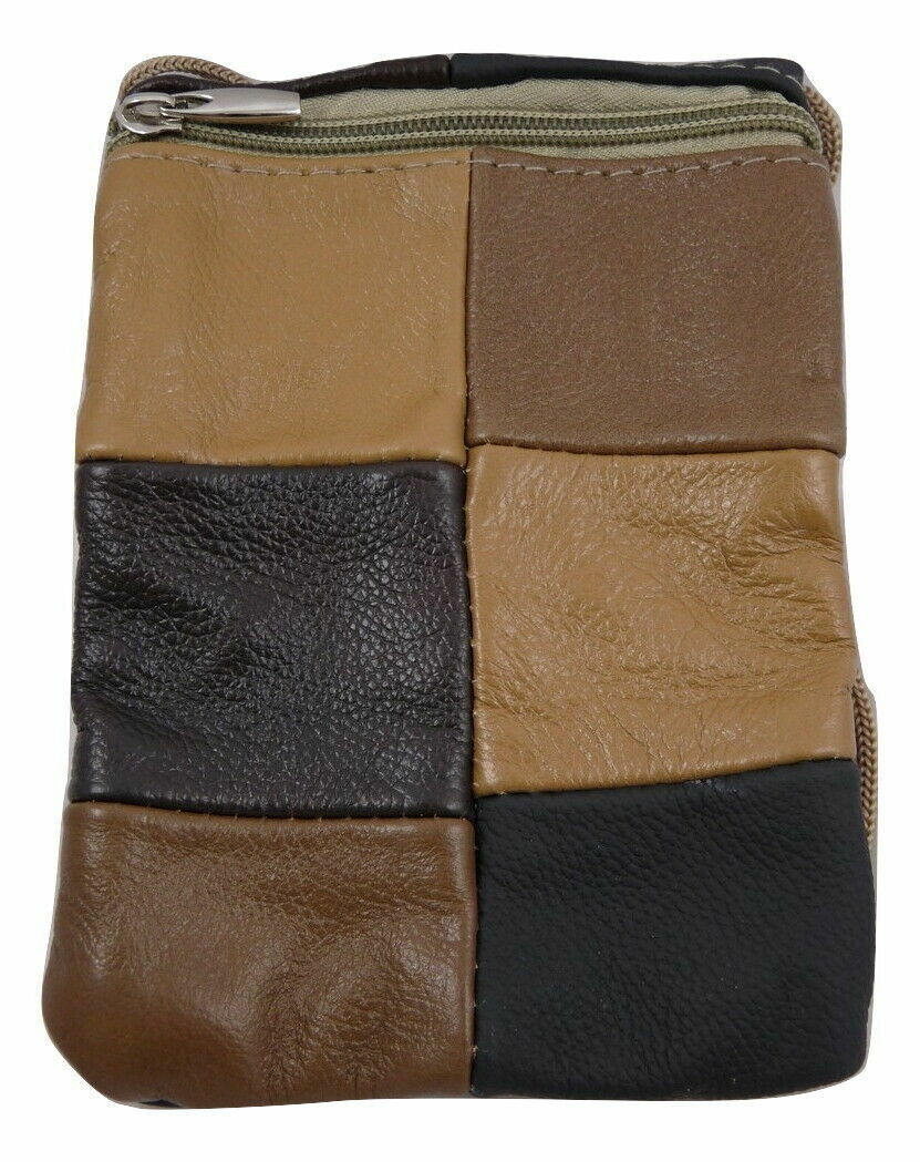 Travel Crossbody Neck Purse great for holidays Leather