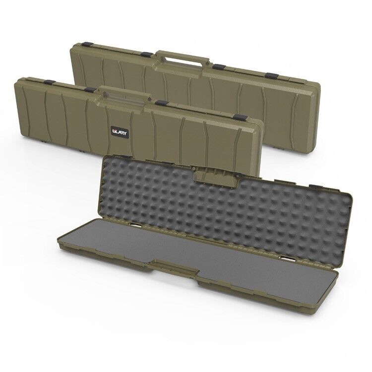 Olive Green Long HARD GUN CASE for shotgun rifle Pallet Packer AIR AR 1 pc
