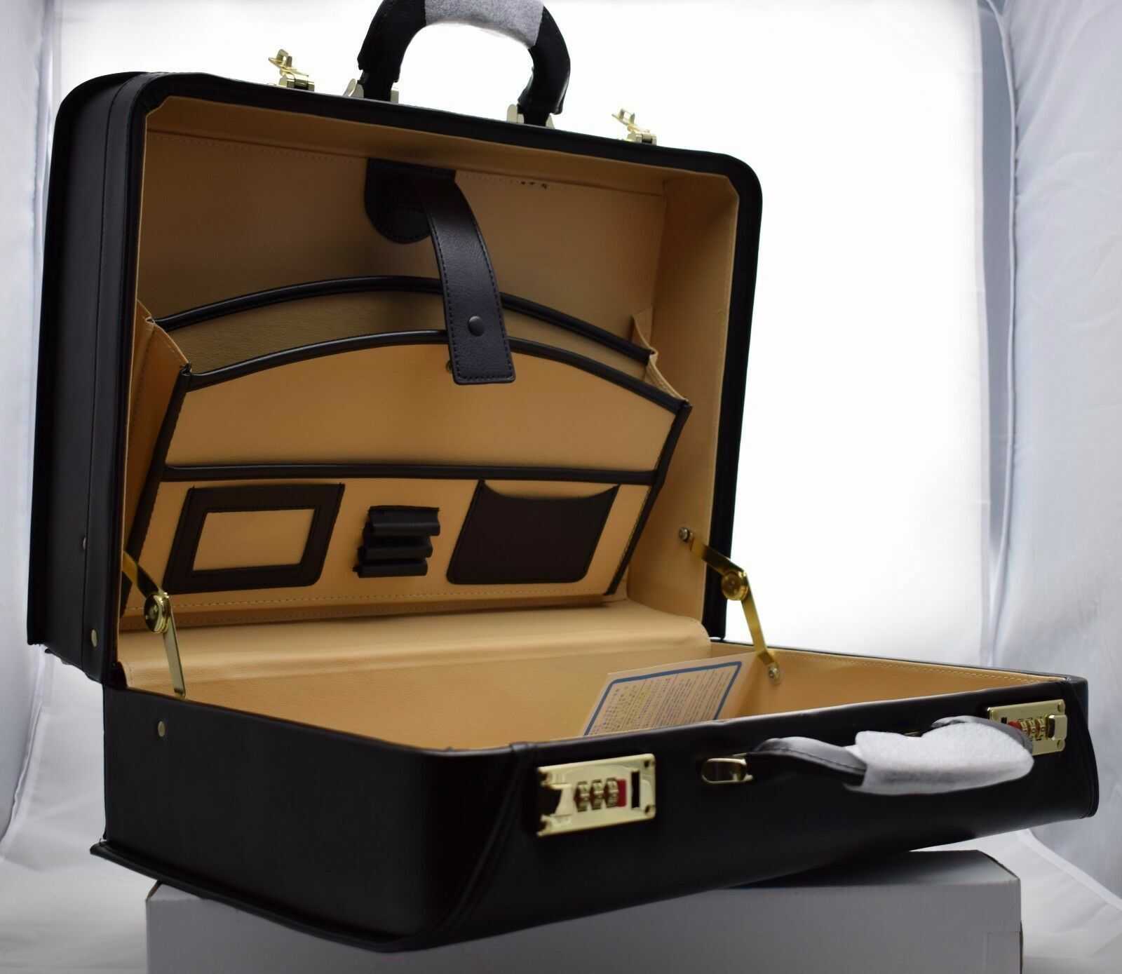 Business Work Executive Laptop Flight Pilot Bag Case Briefcase