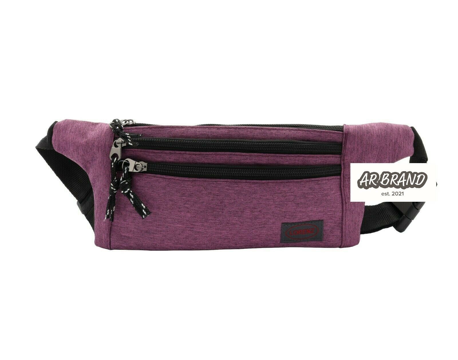 Money Belt Bumbag Travel Bag Waist Pack Sport Pouch Hiking Running  Canvas