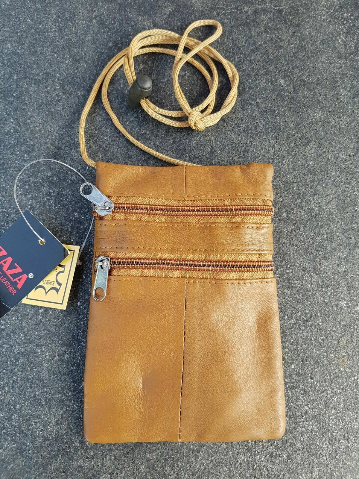 Leather Shoulder Mini Small Neck Purse Cross Body Tote Travel Satchel Bag