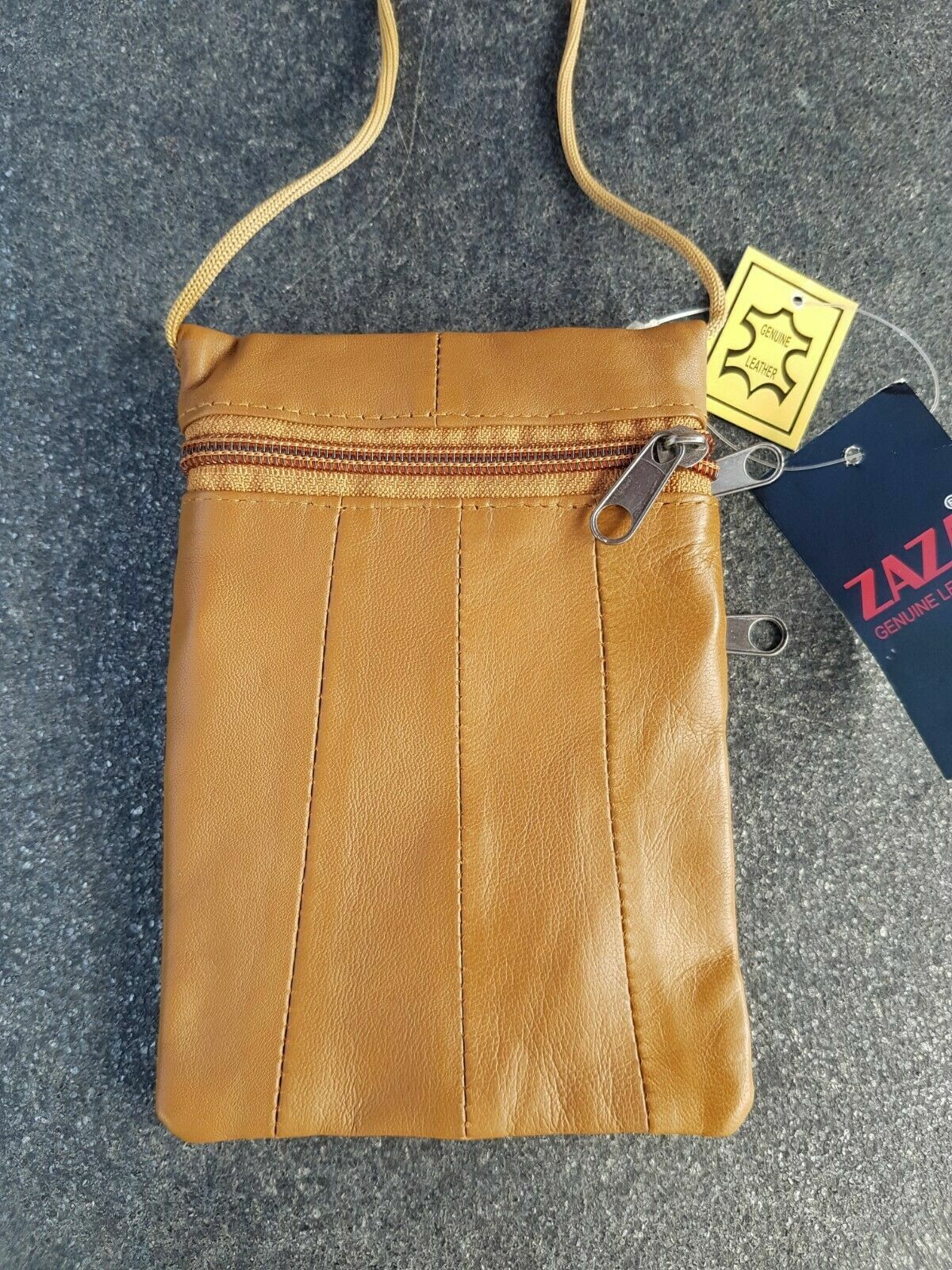 Leather Shoulder Mini Small Neck Purse Cross Body Tote Travel Satchel Bag