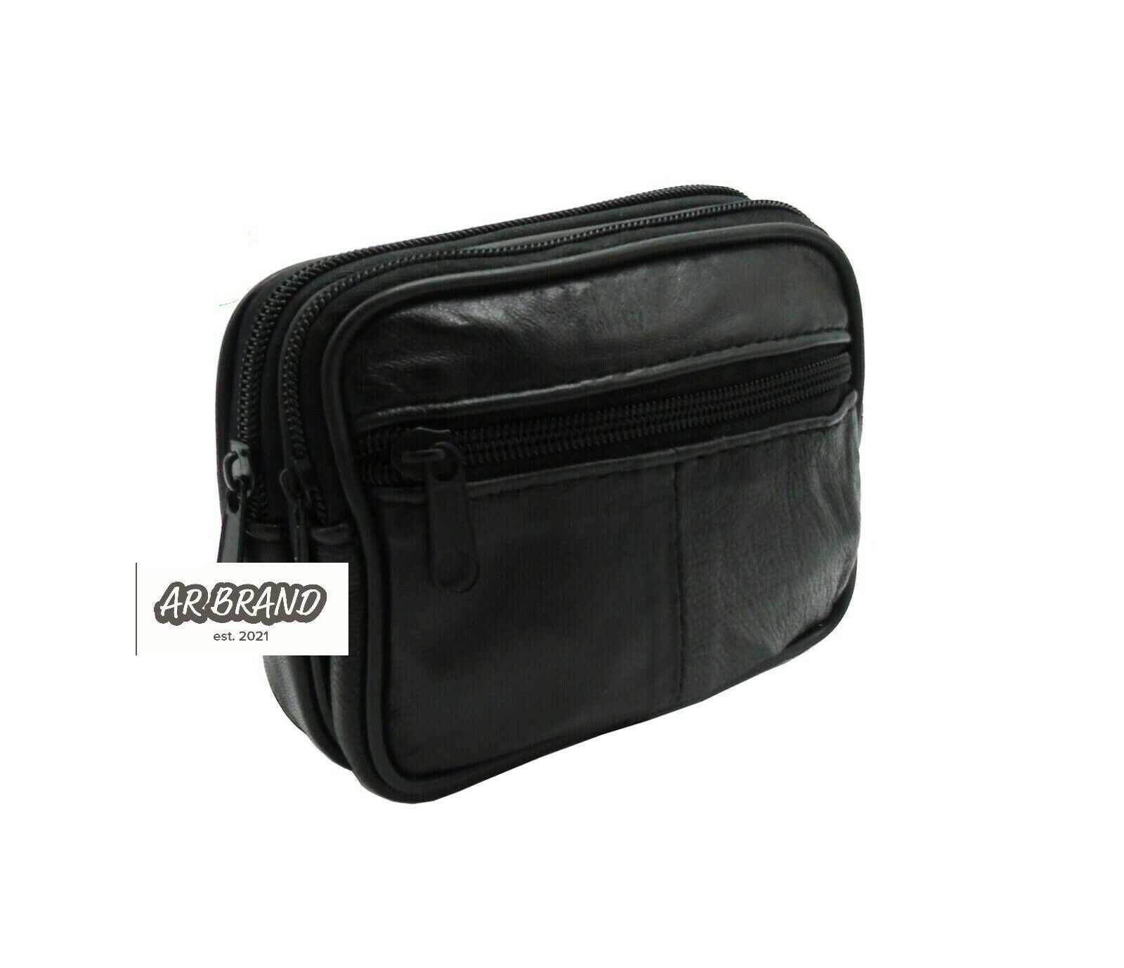 Leather Camera Cigarette Taxi Purse Belt Loop Travel Pouch Wallet