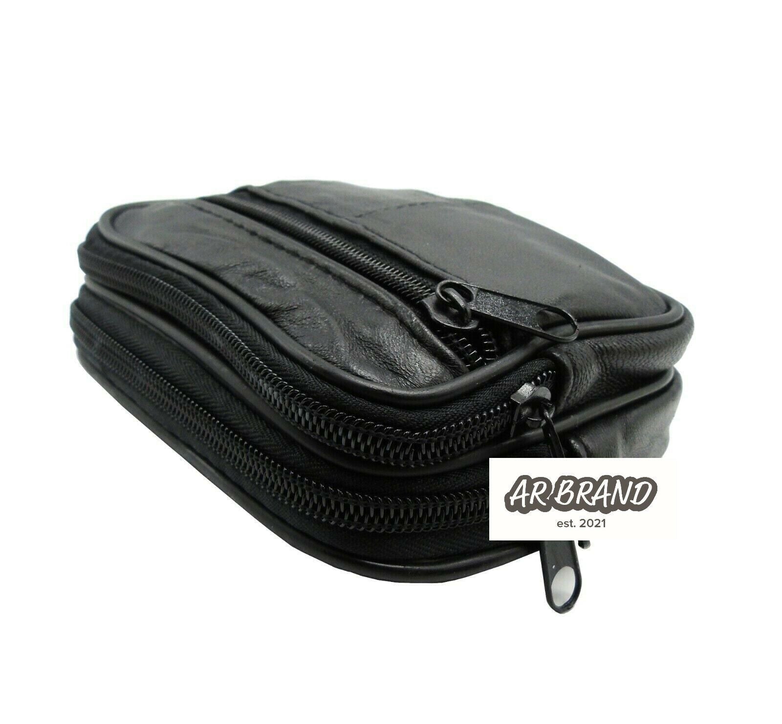 Leather Camera Cigarette Taxi Purse Belt Loop Travel Pouch Wallet