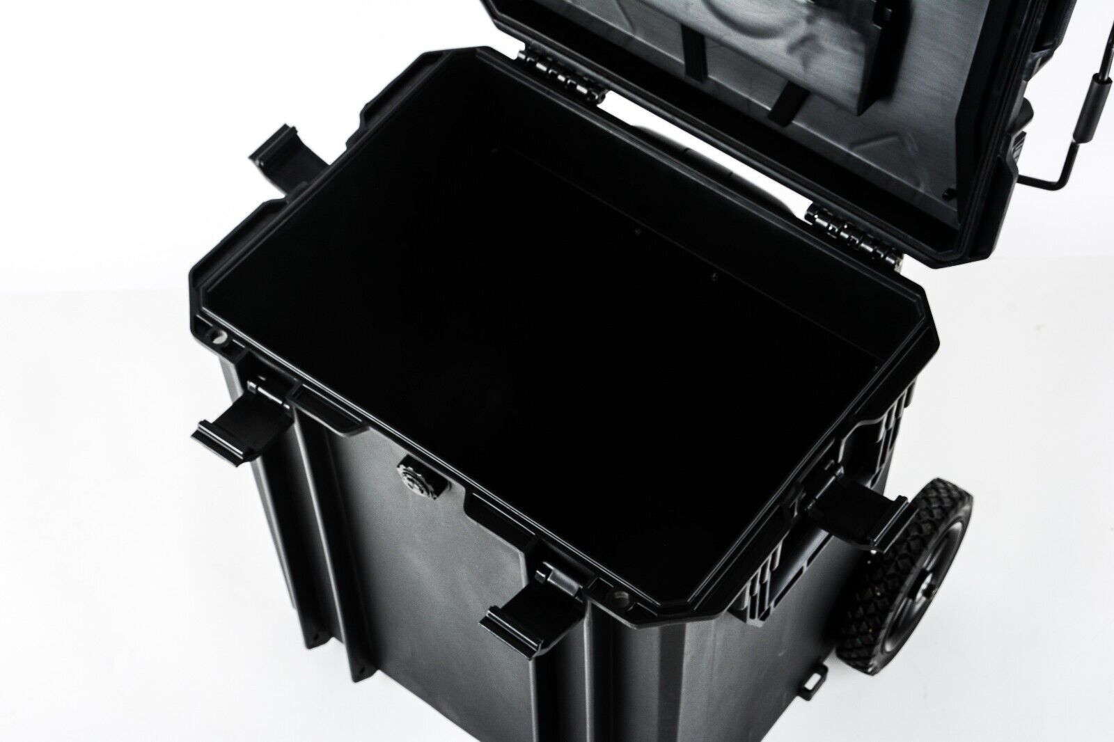 Mobile Chest Trolley Cart Storage Cabinet Tool Box Garage Black