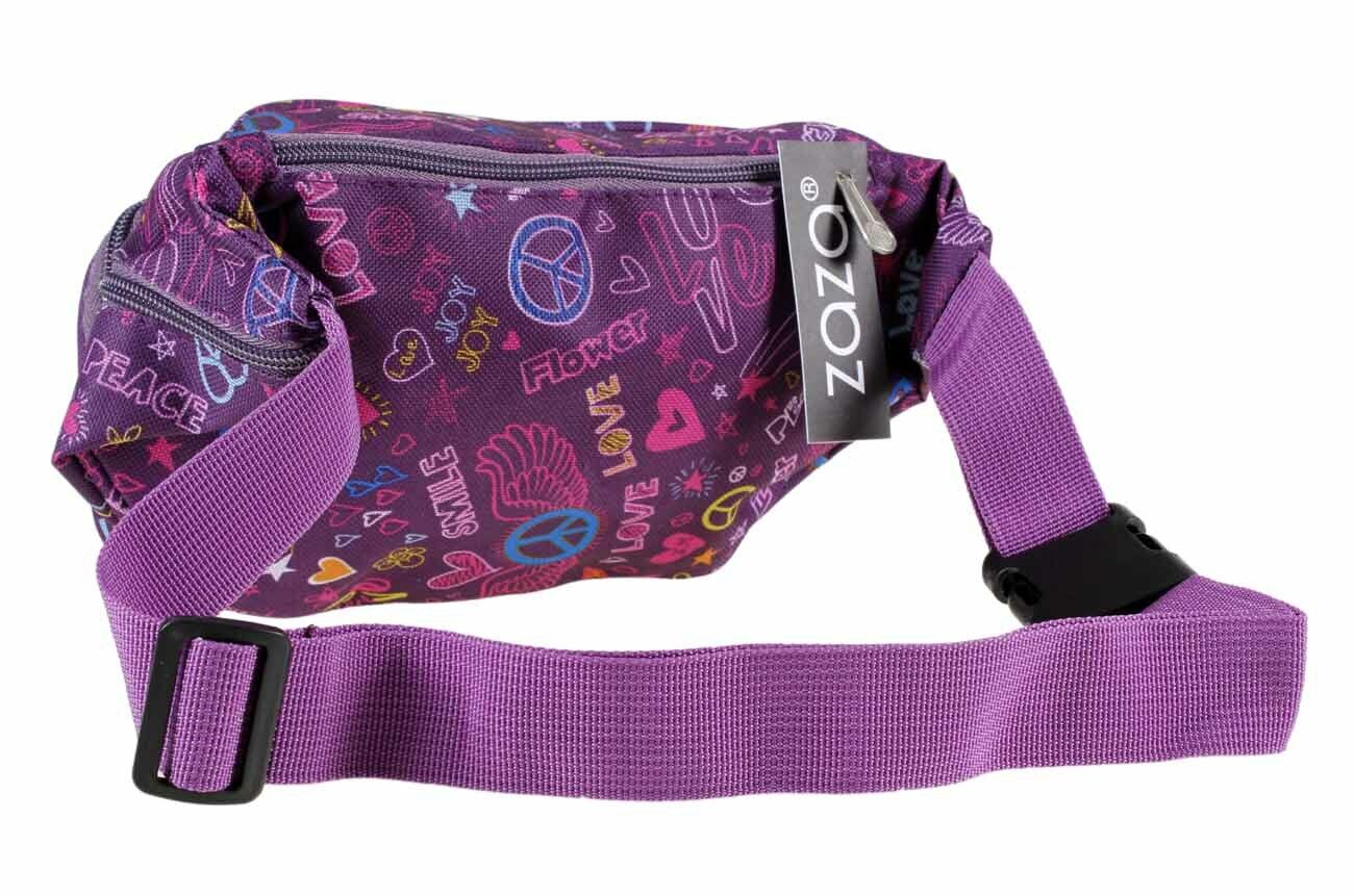 Waistbag BUMBAG Travel Security Holiday Money Keys Canvas