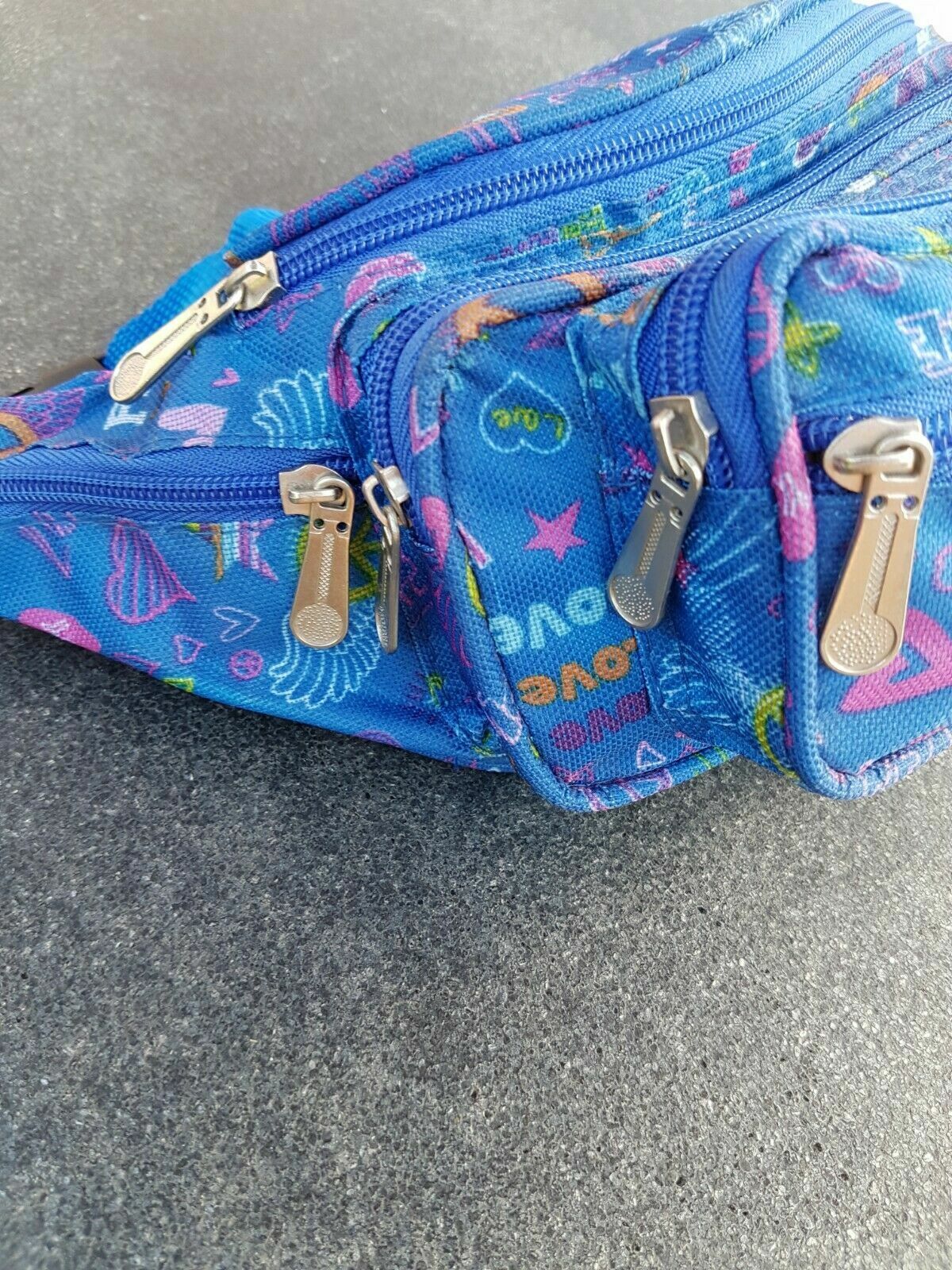 Waistbag BUMBAG Travel Security Holiday Money Keys Canvas