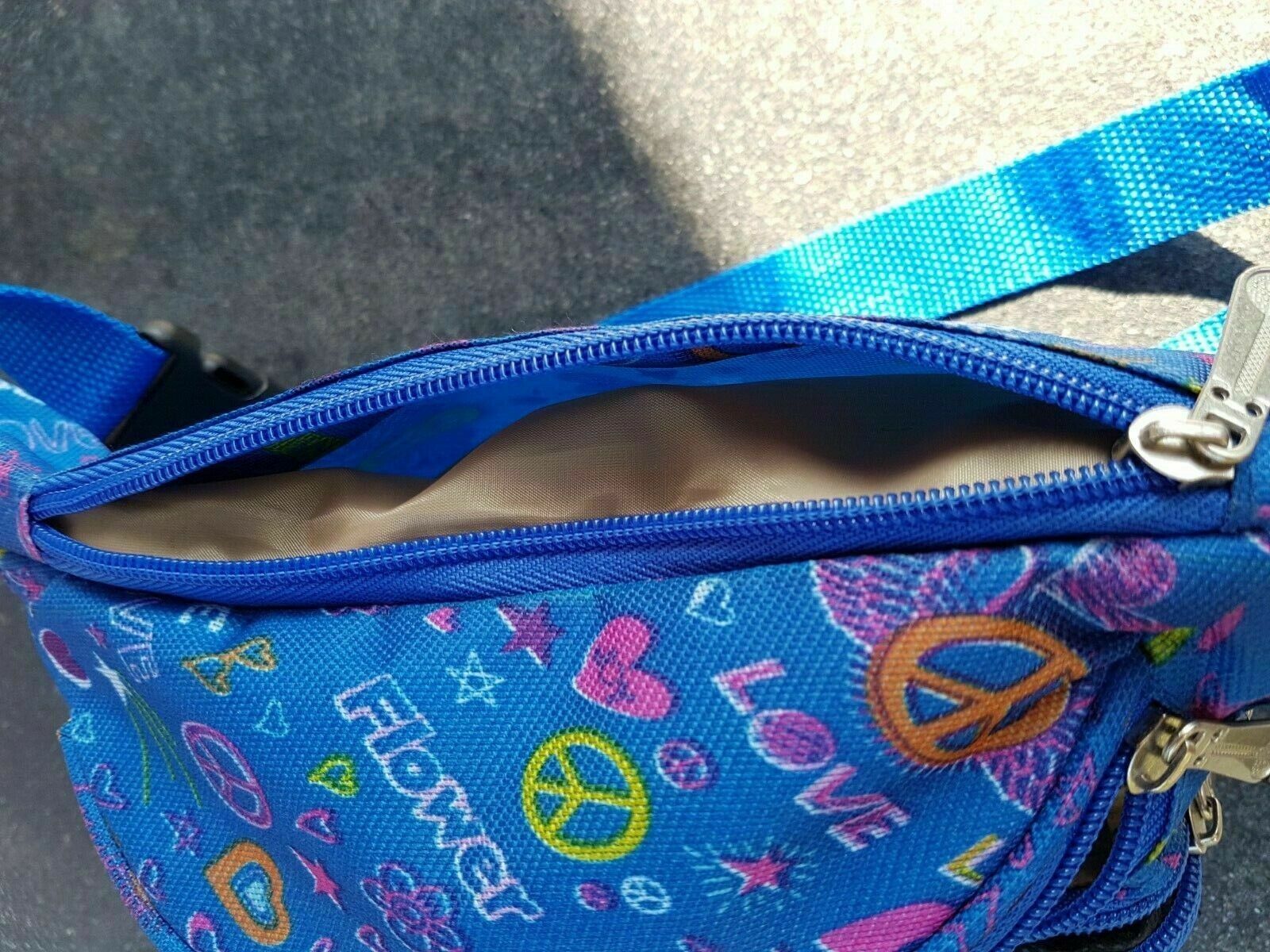 Waistbag BUMBAG Travel Security Holiday Money Keys Canvas