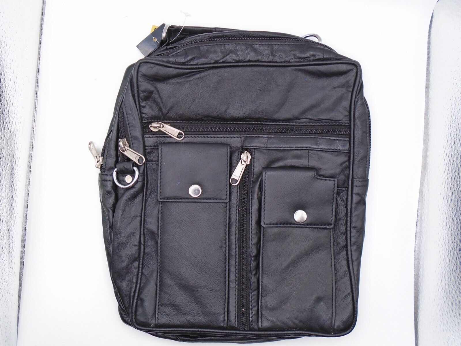 Mens Travel Holiday Business Bag Genuine Leather Shoulder Bag