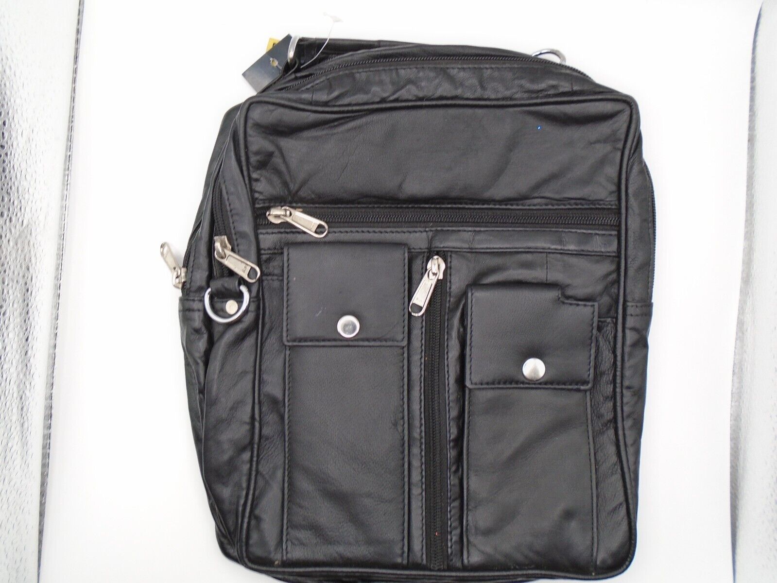 Mens Travel Holiday Business Bag Genuine Leather Shoulder Bag
