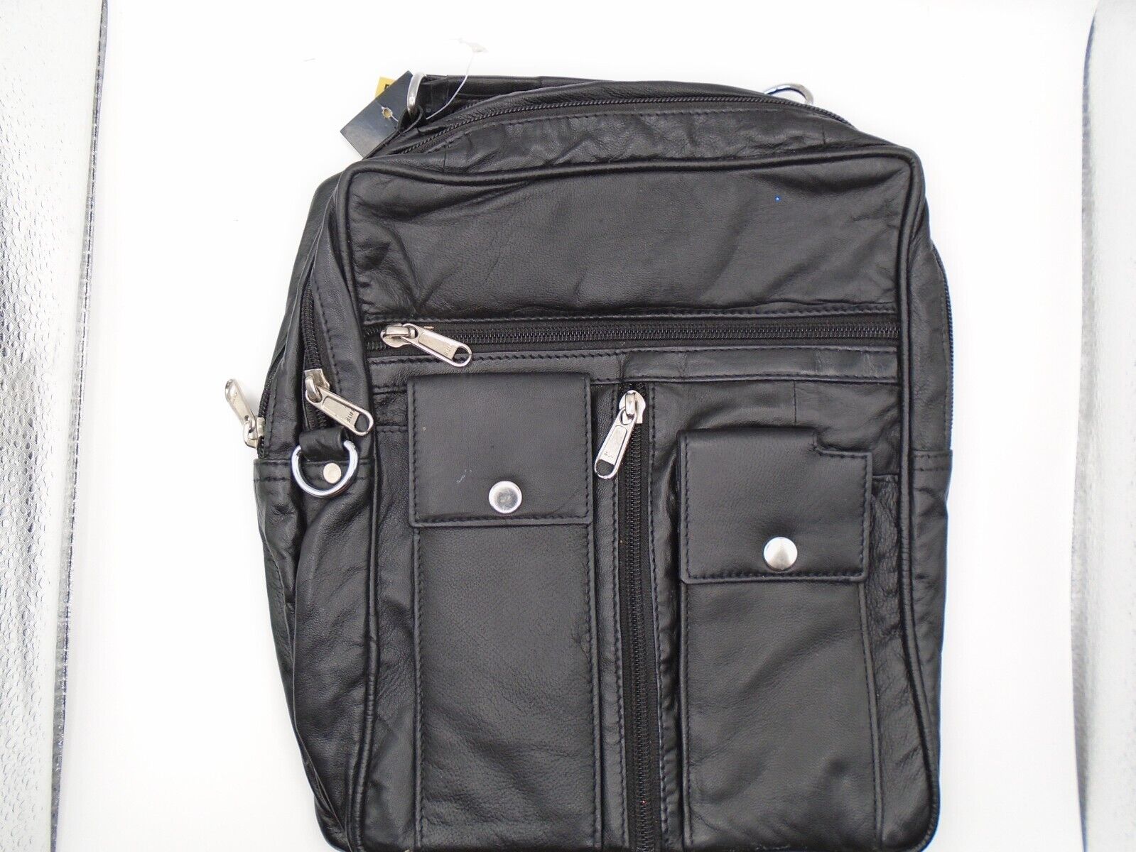 Mens Travel Holiday Business Bag Genuine Leather Shoulder Bag