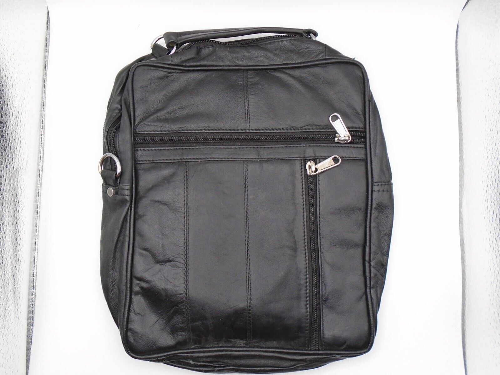 Mens Travel Holiday Business Bag Genuine Leather Shoulder Bag