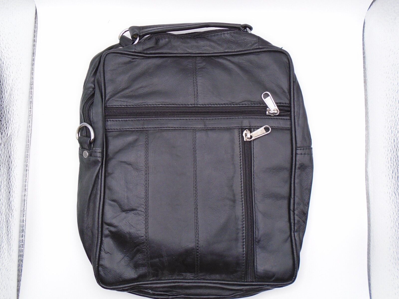 Mens Travel Holiday Business Bag Genuine Leather Shoulder Bag