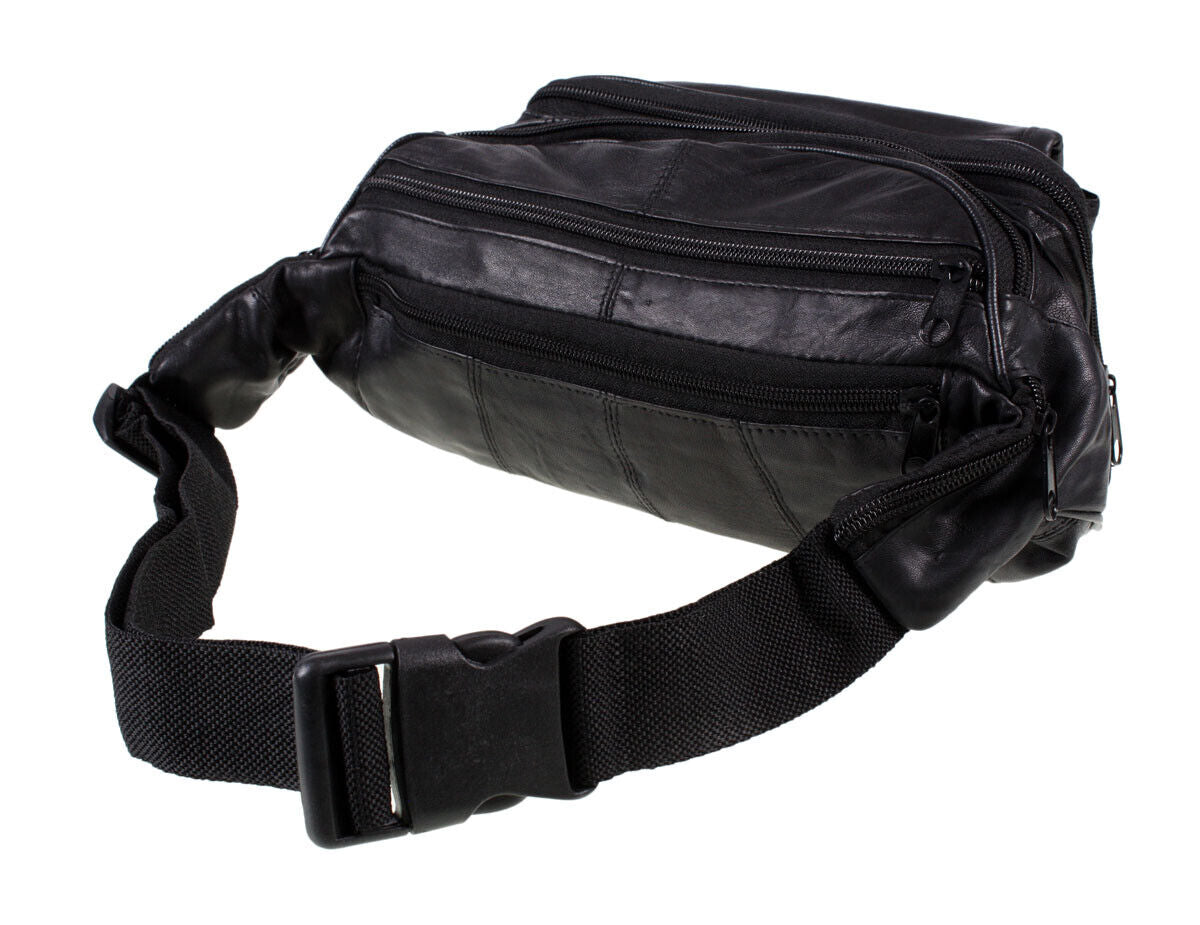 Travel Waist Bag Bumbag Holiday Leather Travel Fanny Money Coins keys change