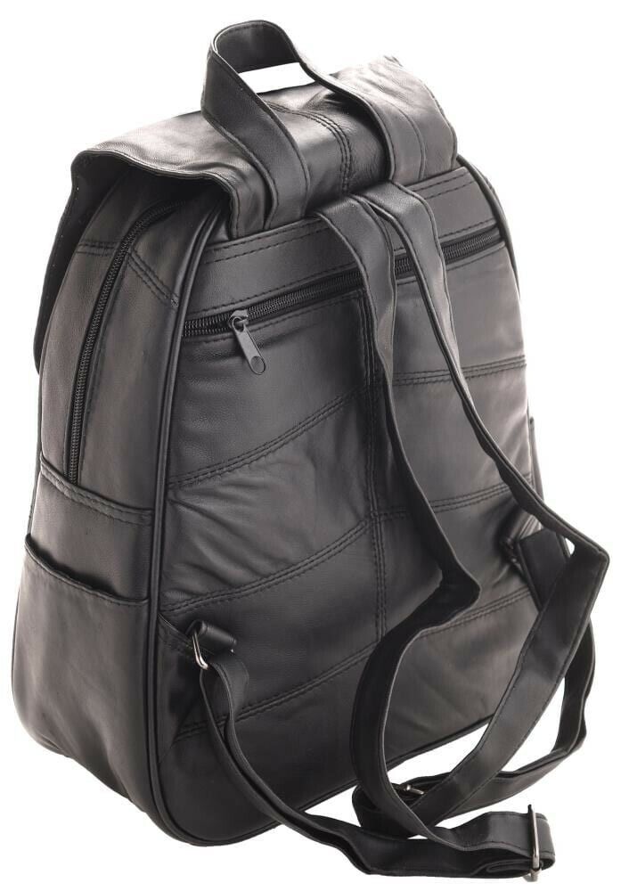 Large Ladies Genuine Real Leather Backpack Rucksack Shoulder Bag Fashion Handbag