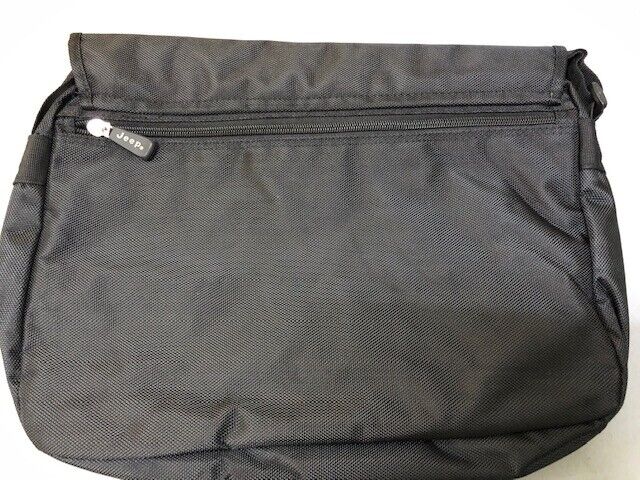Jeep Laptop Messenger Unisex  Courier Shoulder Bag black white RED