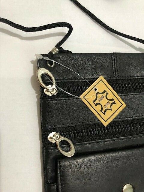 Travel Bag Leather Shoulder Neck Purse Cross Body Tote