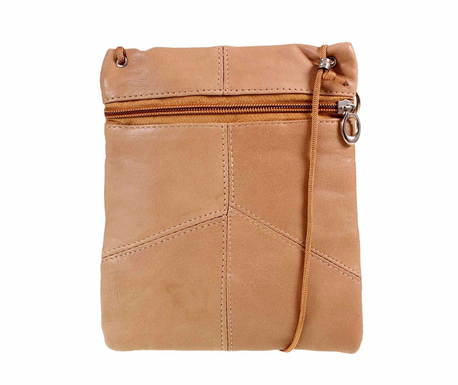 Travel Bag Leather Shoulder Neck Purse Cross Body Tote