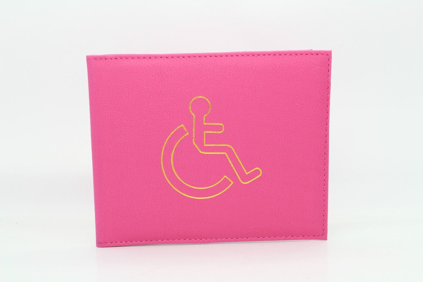 Vegan Disabled Blue Badge Holder Hologram Safe Parking Permit Display Cover