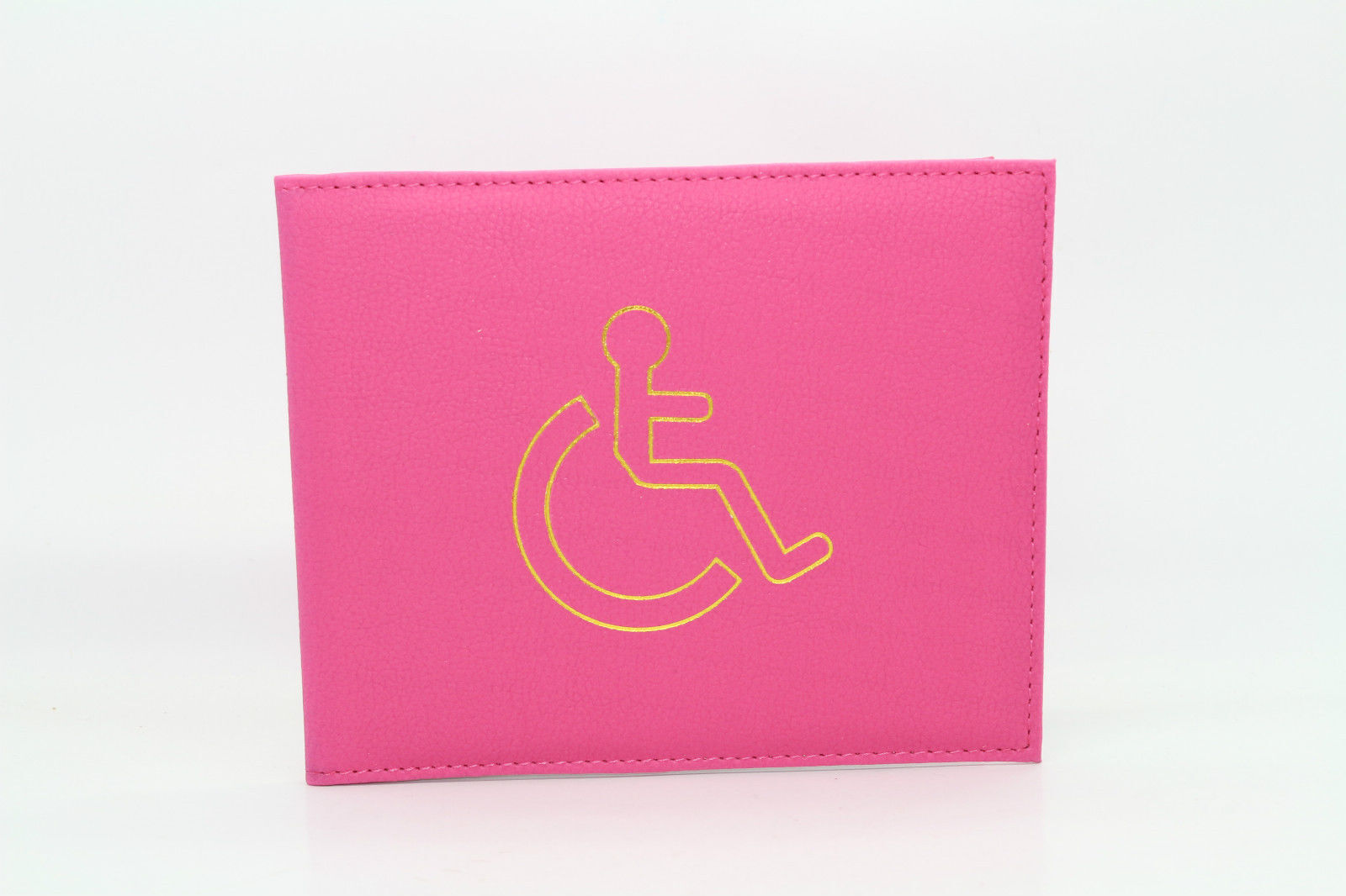 Vegan Disabled Blue Badge Holder Hologram Safe Parking Permit Display Cover