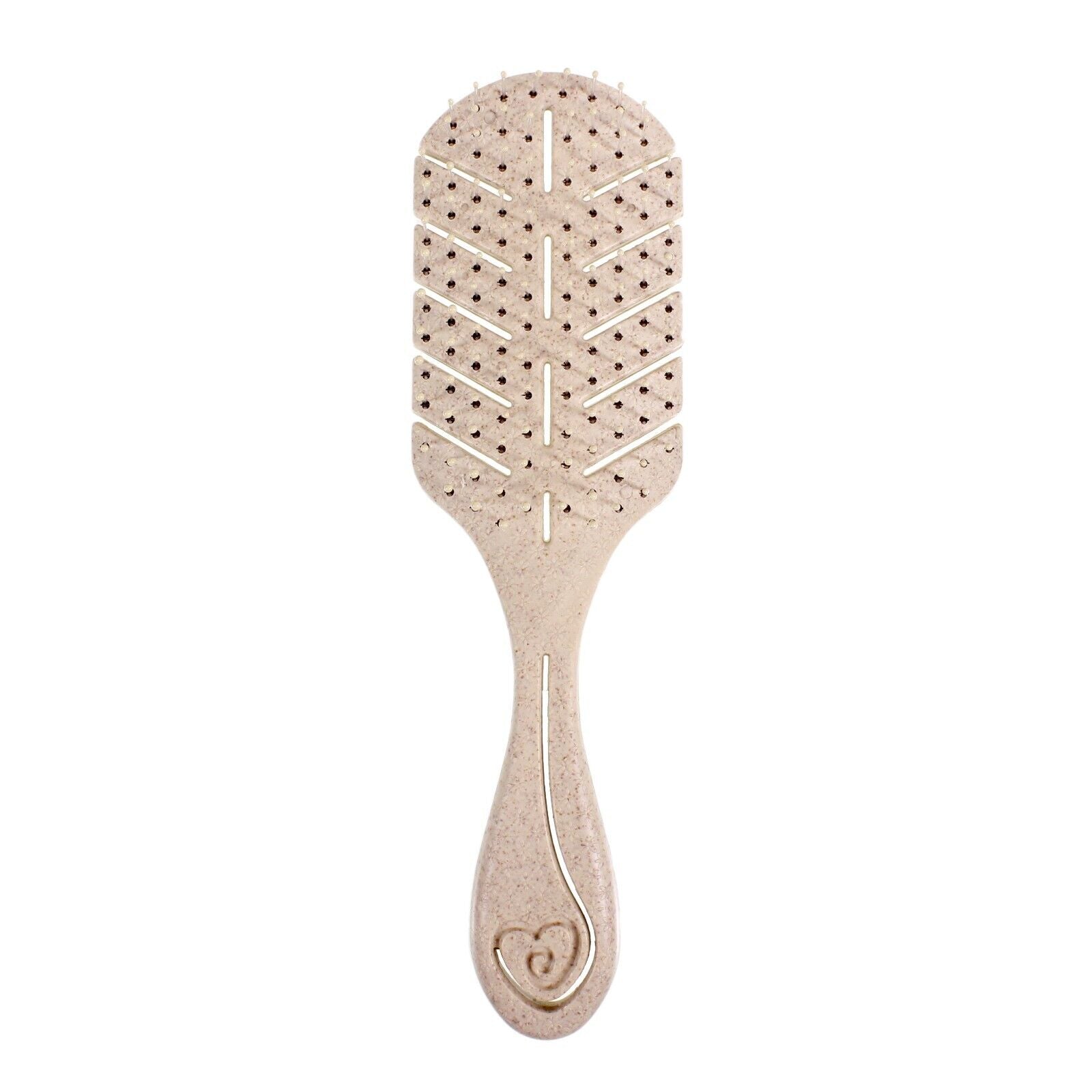 Eco Friendly Wheat Straw Hairbrush, Flexible Soft Pin Bristles AR Beauty UK