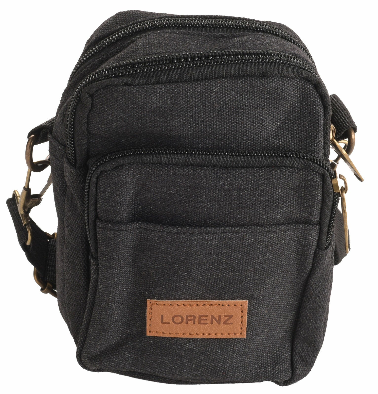 Small Travel Bag for Men & Ladies with Detachable Strap Belt Loop