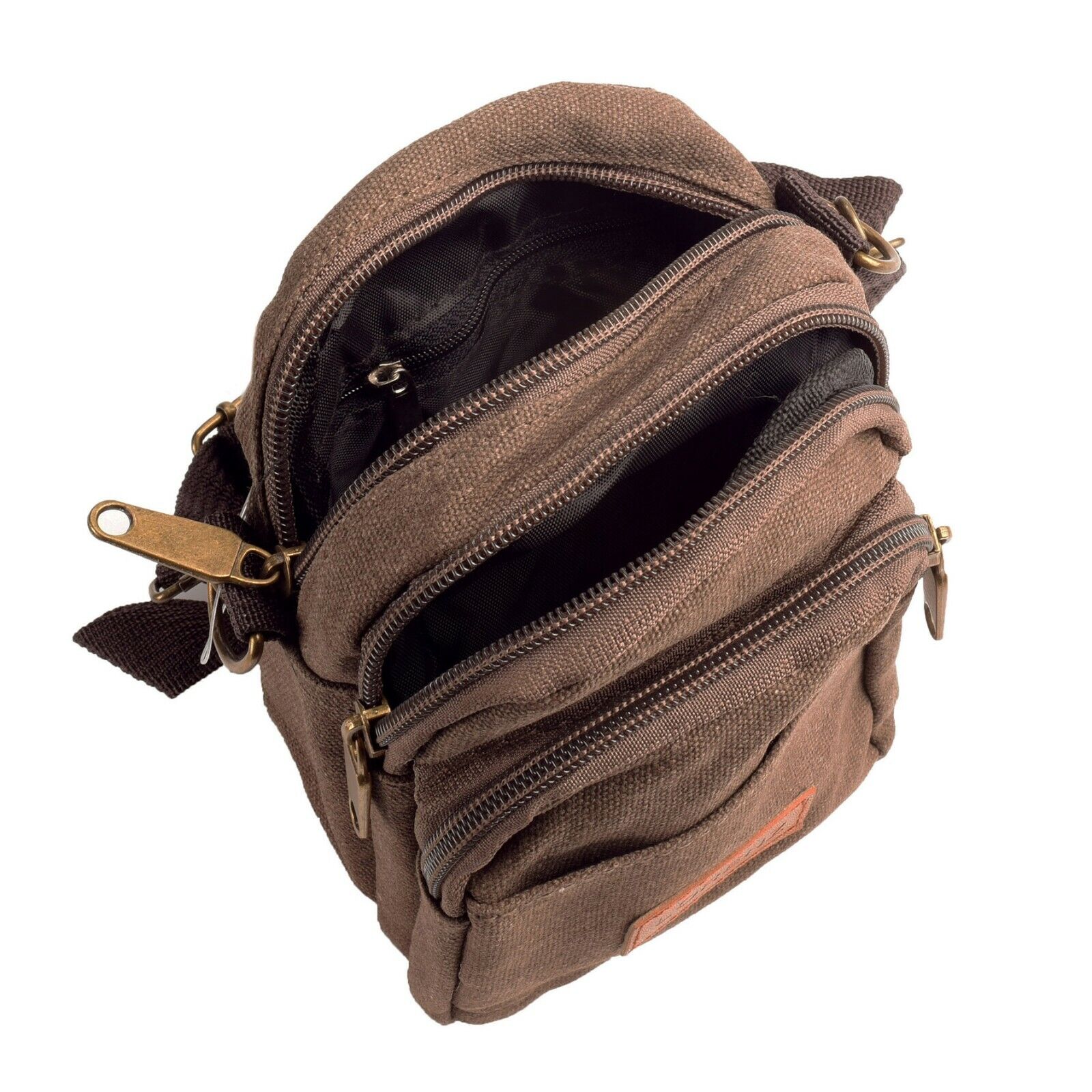 Small Travel Bag for Men & Ladies with Detachable Strap Belt Loop