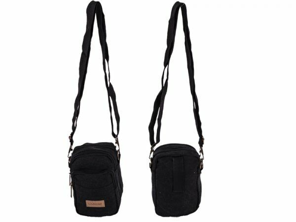 Small Travel Bag for Men & Ladies with Detachable Strap Belt Loop