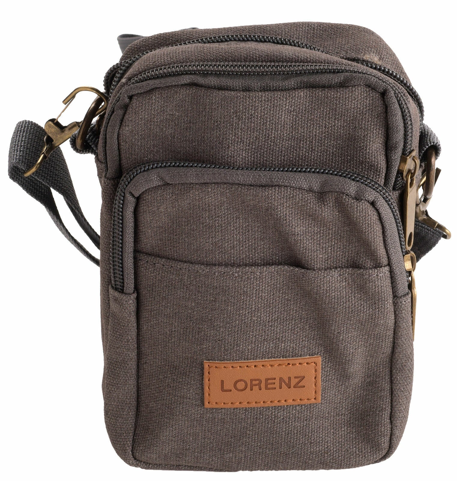 Small Travel Bag for Men & Ladies with Detachable Strap Belt Loop