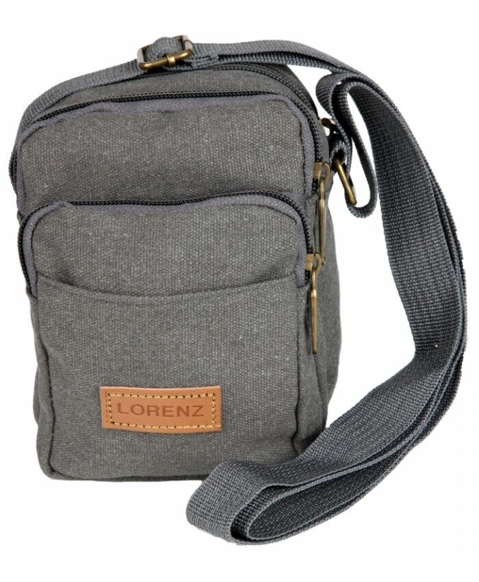 Small Travel Bag for Men & Ladies with Detachable Strap Belt Loop