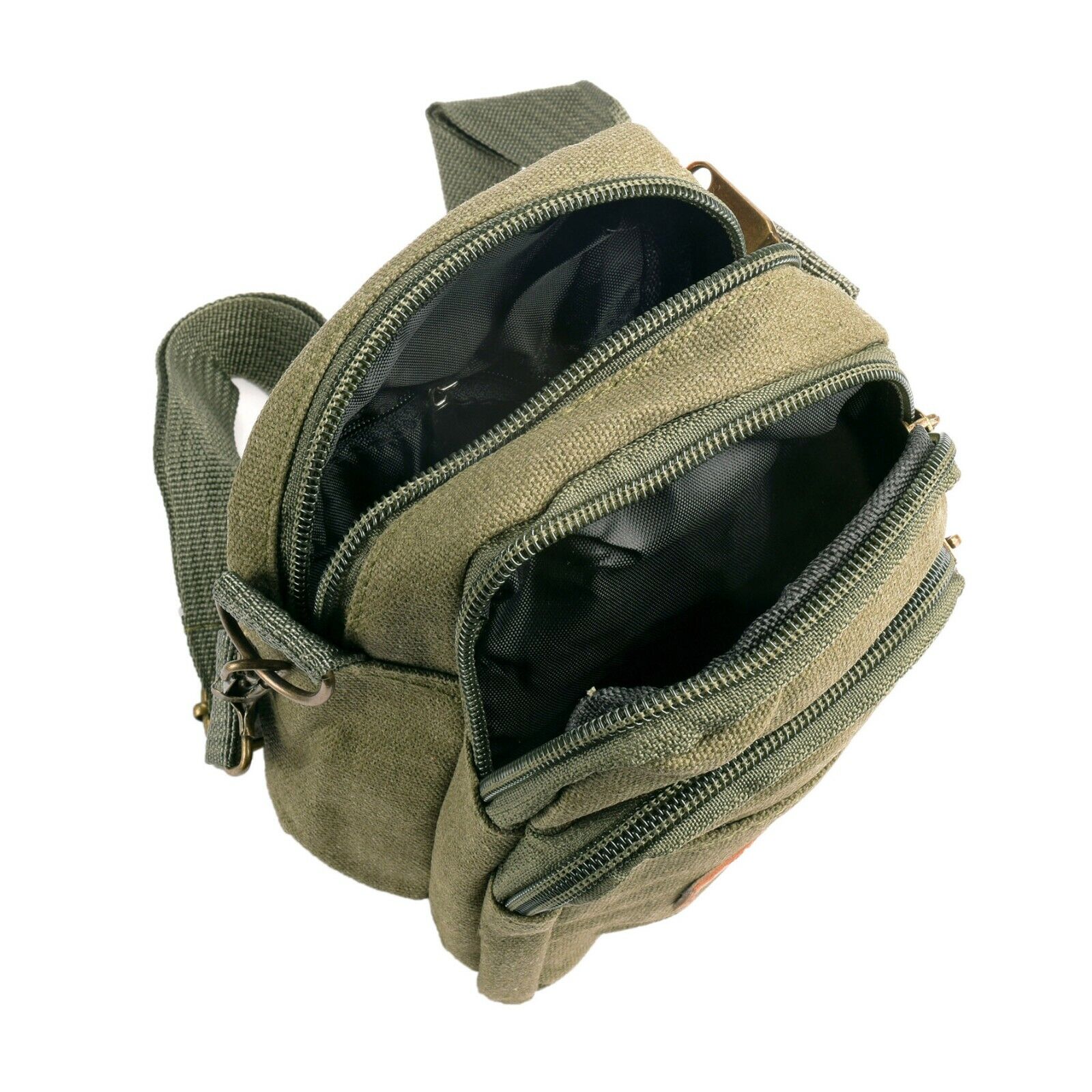 Small Travel Bag for Men & Ladies with Detachable Strap Belt Loop