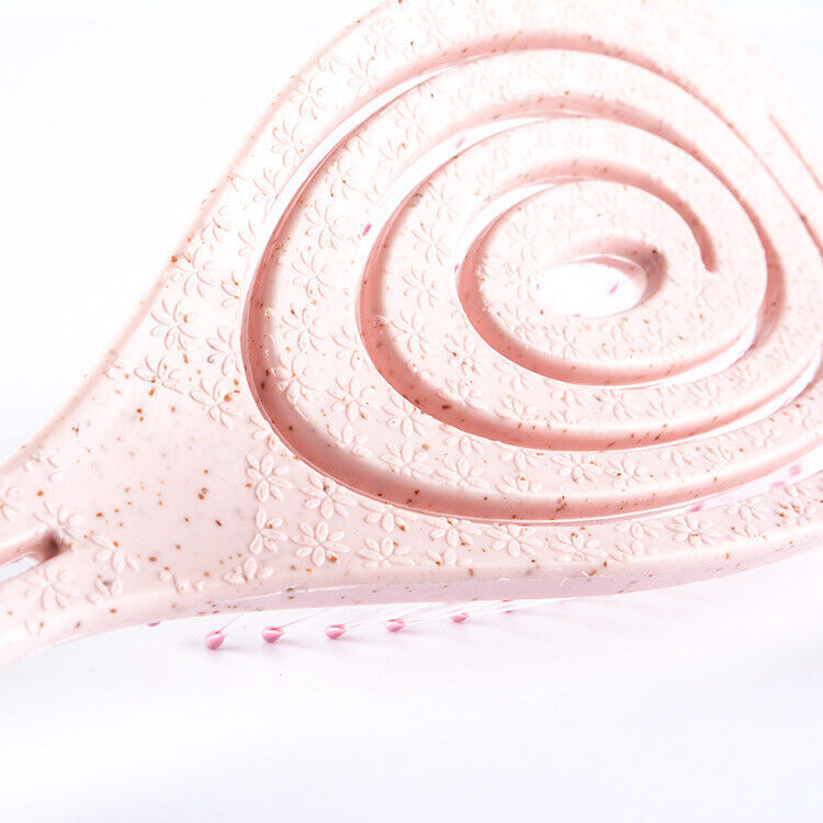 Eco Friendly Wheat Straw Hairbrush, Flexible Soft Pin Bristles AR Beauty UK