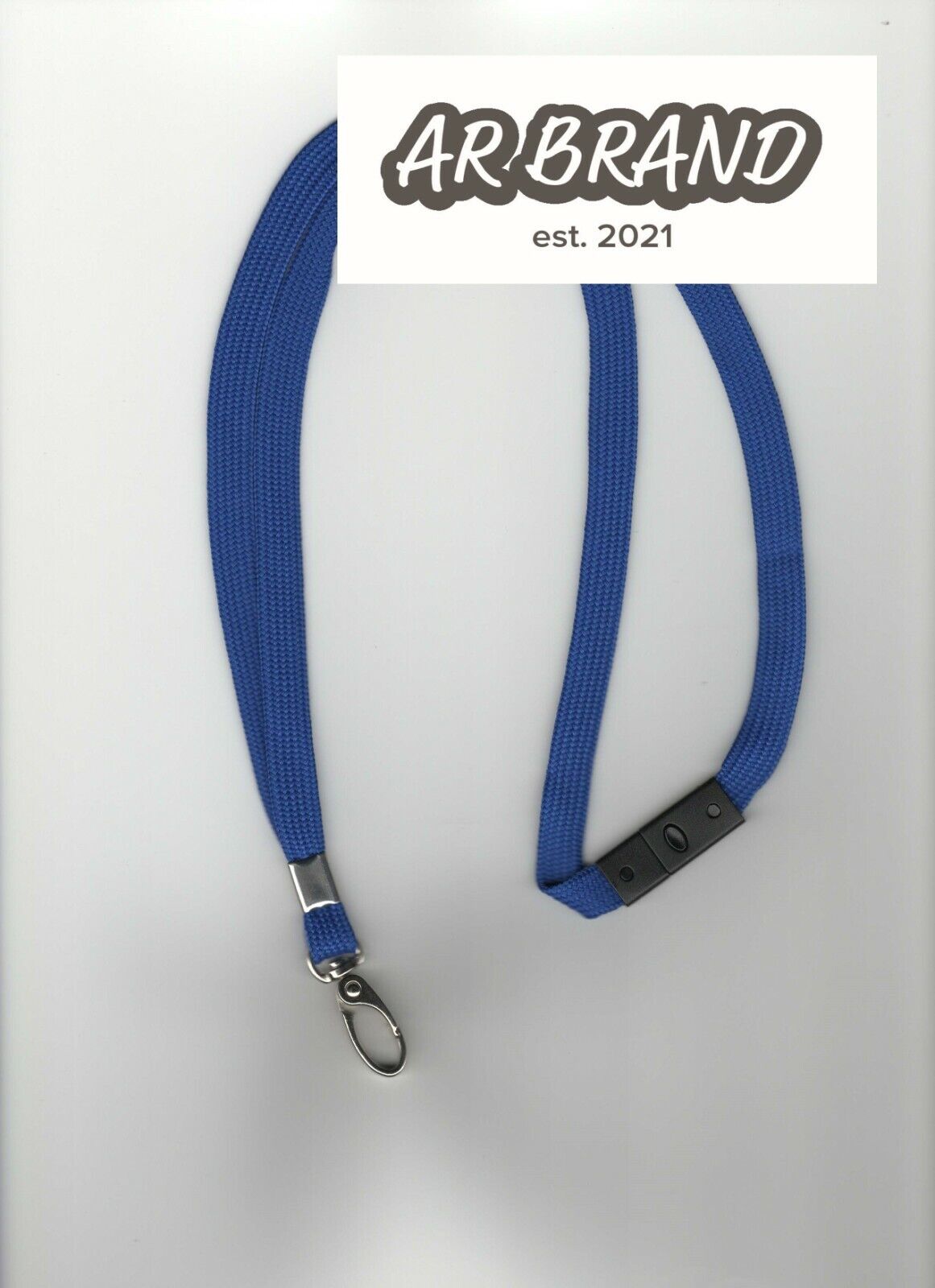 Lanyards 50 PCS Pack ID Badge Lanyards with Clip Office Neck Flat Bulk Lanyards