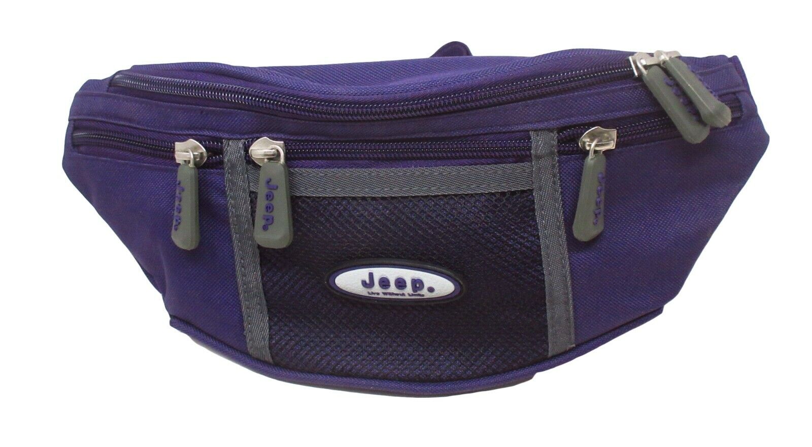 Tough Polyester Jeep Womens Waist Bum Bag Fushia Pink Purple