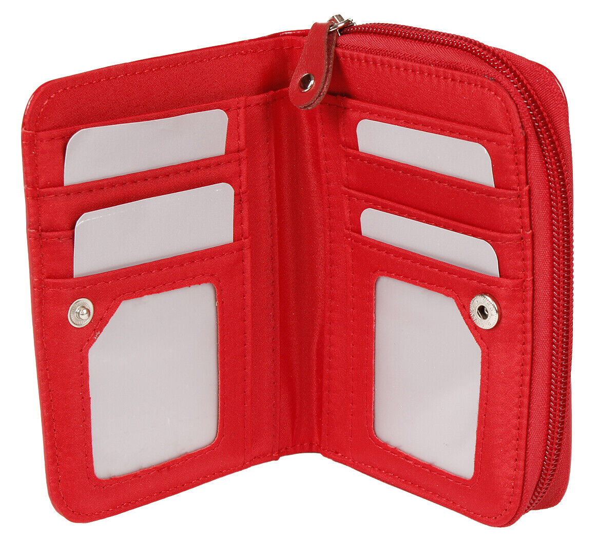 Purse Wallet With Owl, Dog Motif On Front With Zip Pocket Ladies