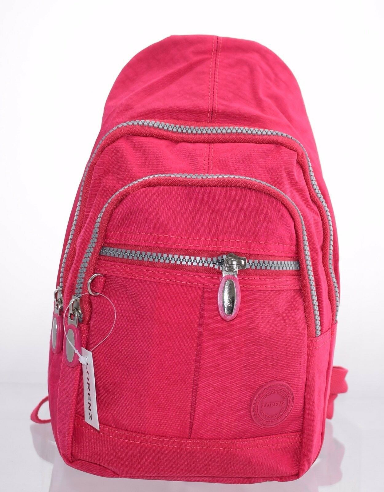 Ladies Women Lorenz Small Crinkled Soft backpack Rucksack Shoulder bag Style