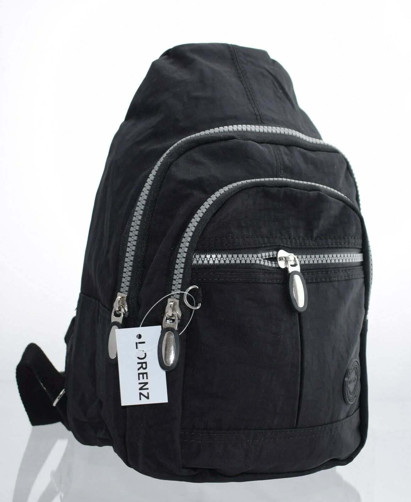 Ladies Women Lorenz Small Crinkled Soft backpack Rucksack Shoulder bag Style