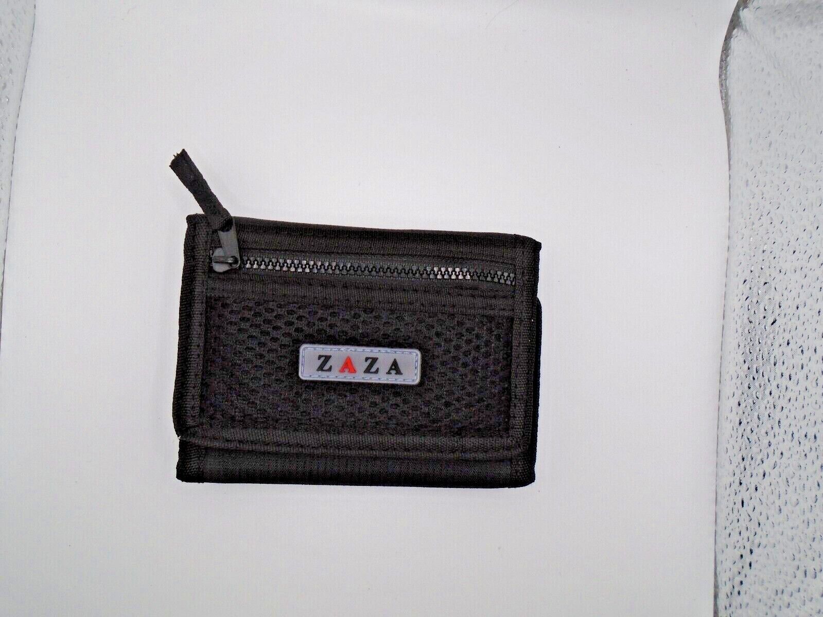 Mens Boys Canvas Wallet Belt Clip Credit/Debit Card TriFold