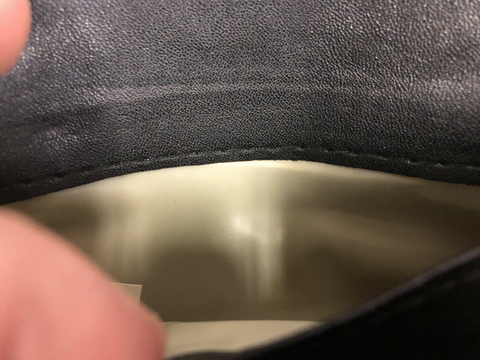 Leather Tobacco Pouch Black Magnetic Luxury  Organiser Zip & Rolling Paper A