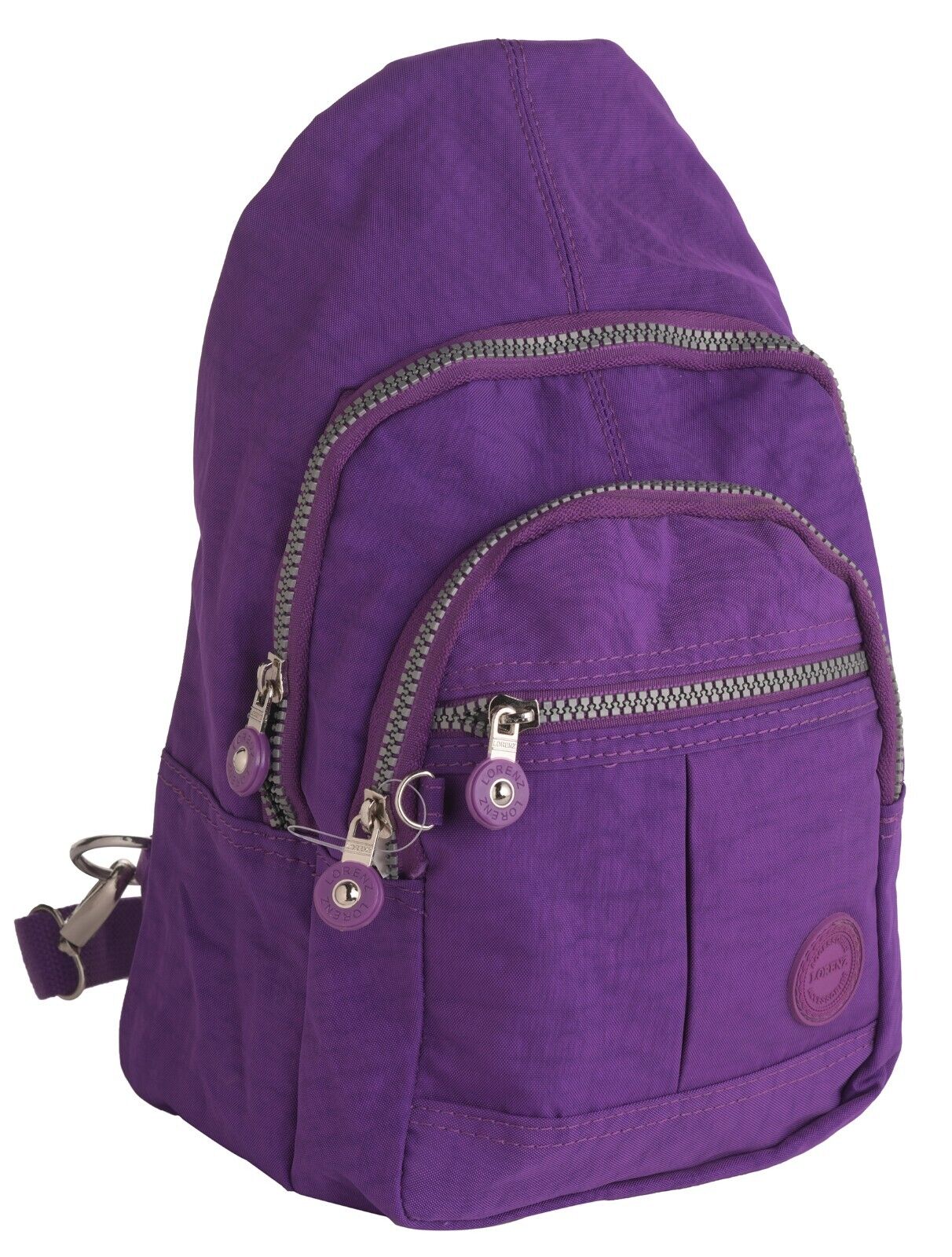 Ladies Women Lorenz Small Crinkled Soft backpack Rucksack Shoulder bag Style